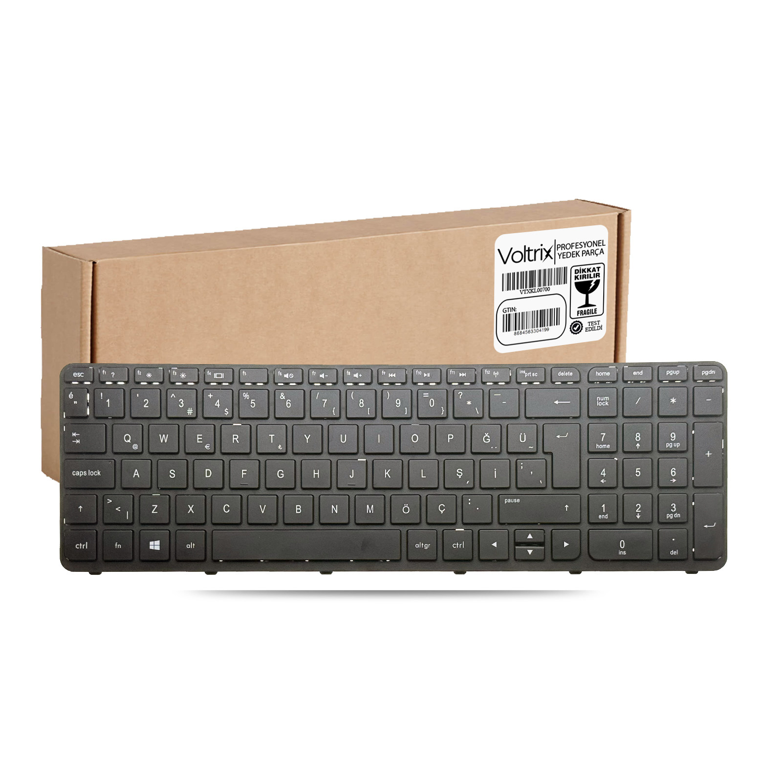 HP Pavilion 15-e Uyumlu Notebook Klavye - Siyah TR