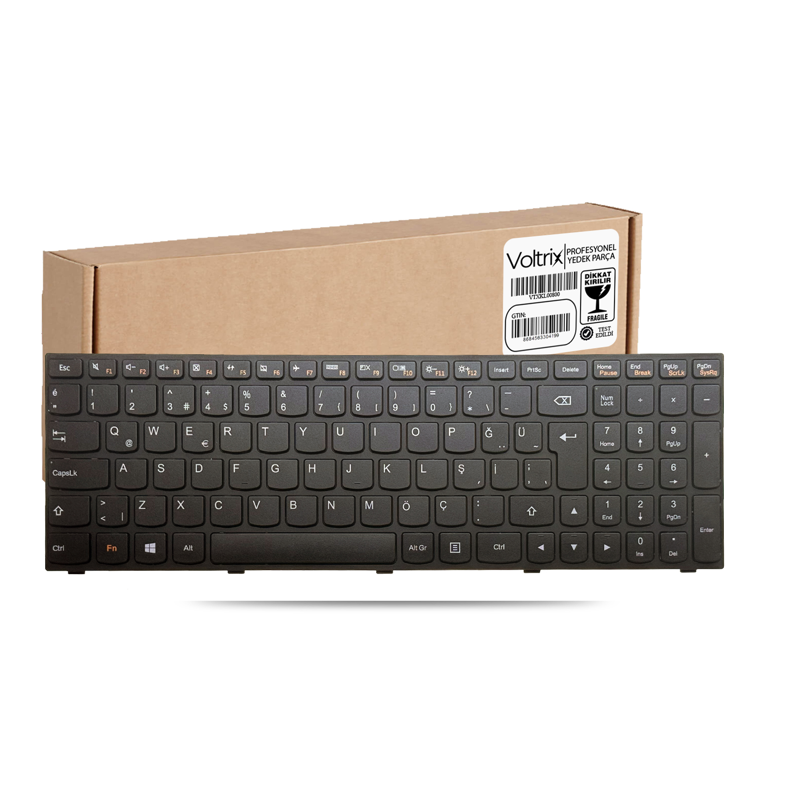 Lenovo ideaPad G50-70, Z50-70 Uyumlu Notebook Klavye - Siyah TR