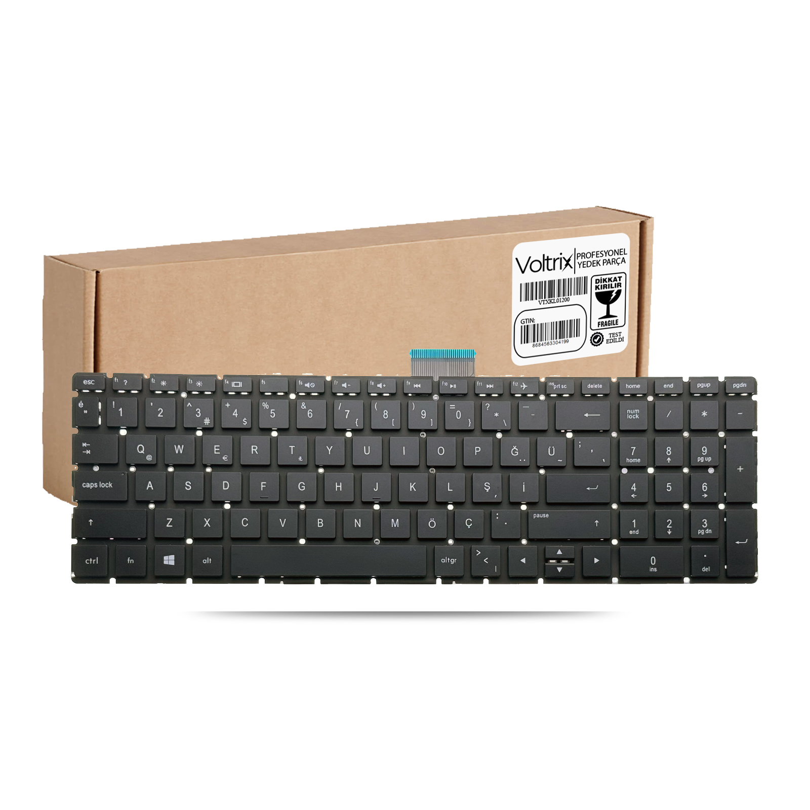 HP 15-BW,15-BS Uyumlu Notebook Klavye - Siyah TR