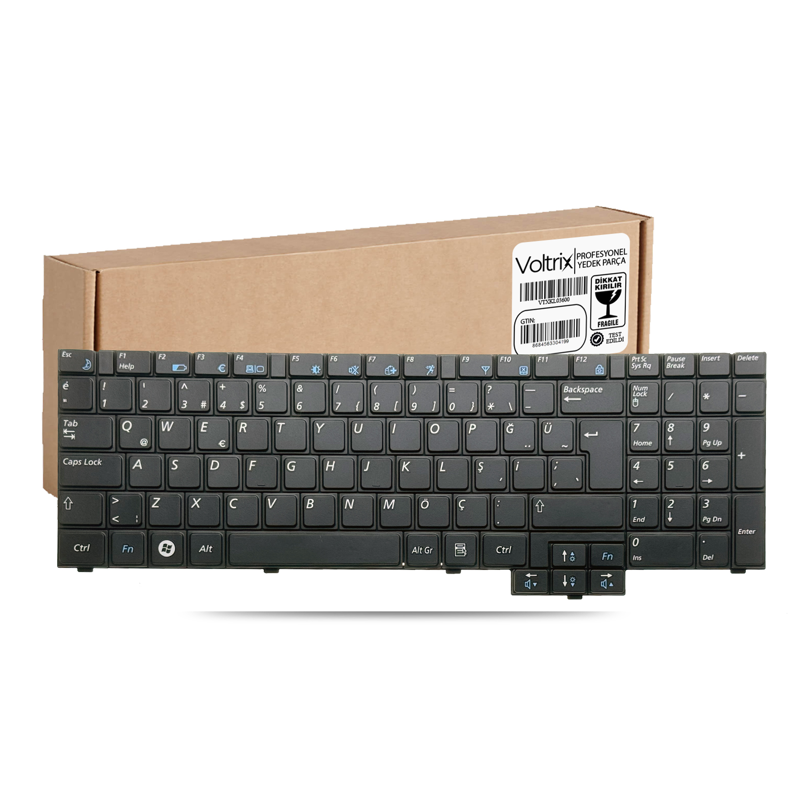 Samsung R540 Uyumlu Notebook Klavye - Siyah TR
