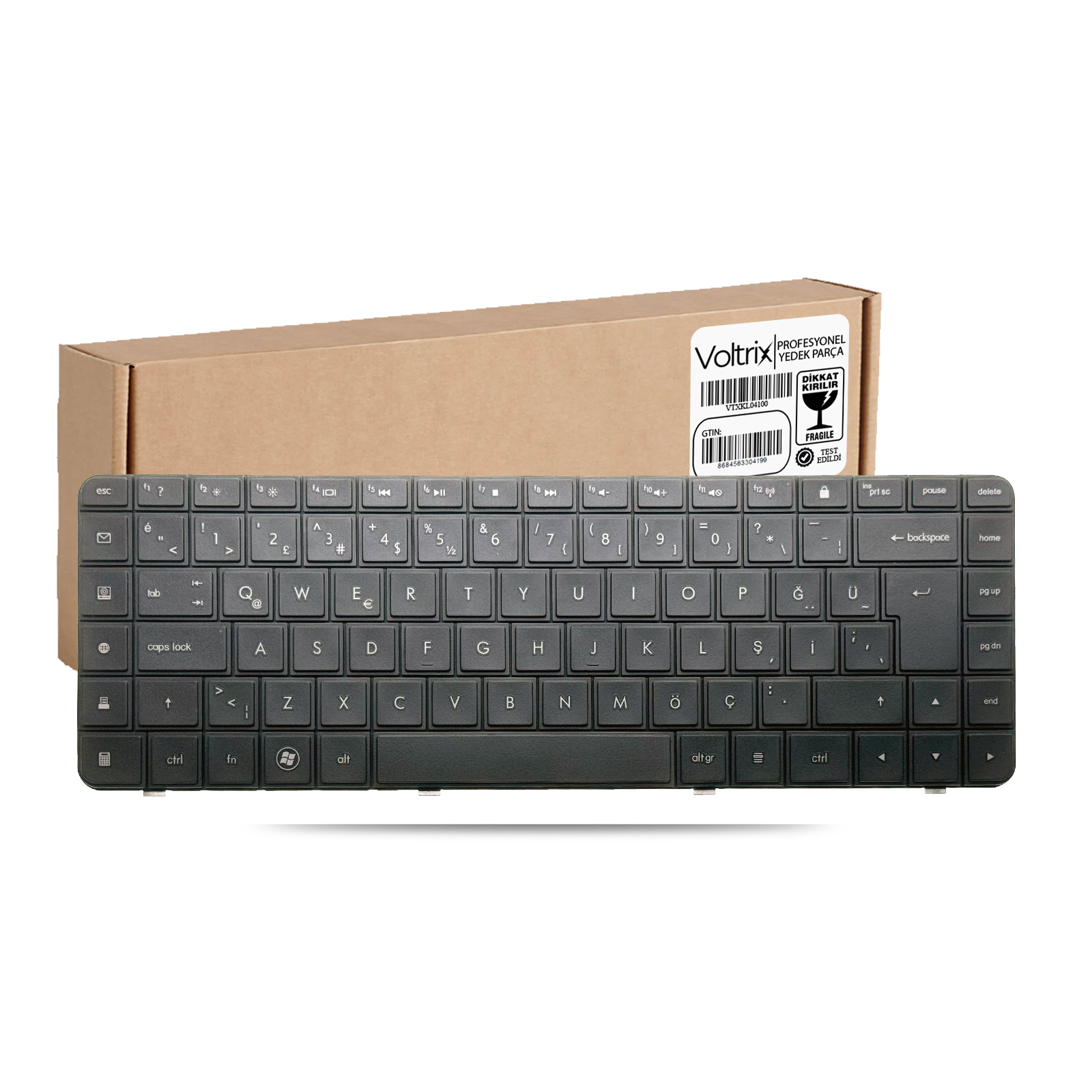 HP G56, G62 Uyumlu Notebook Klavye - Siyah TR
