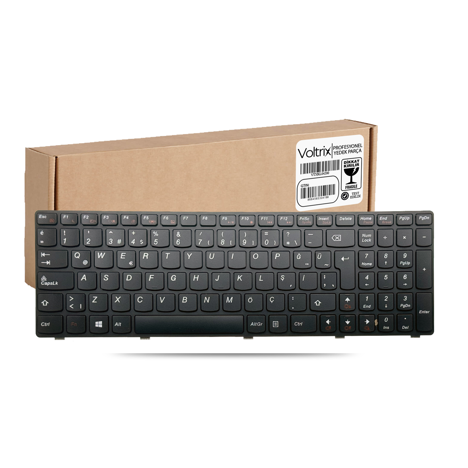Lenovo G570 Uyumlu Notebook Klavye - Siyah TR