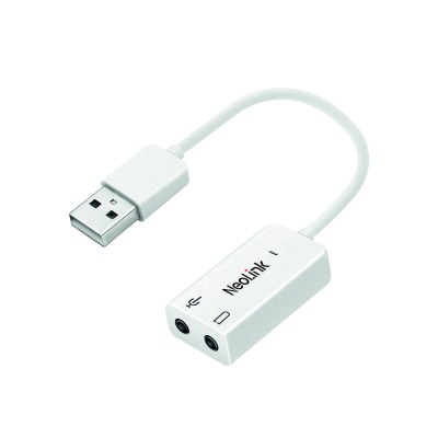 Neolink NL-106 7.1 USB Ses Kartı 3.5mm Mikrofon Kulaklık Harici Dönüştürücü
