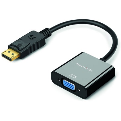Neolink NL-110 Dp Displayport To VGA Çevirici Full Hd 1080P Dönüştürücü Adaptör