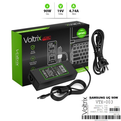 VTX-003 Samsung Standart 19V 4.74A 90W 5.5x3.0mm