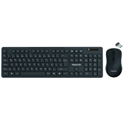 Neolink W100 Q Tr Siyah Kablosuz Klavye Mouse Set